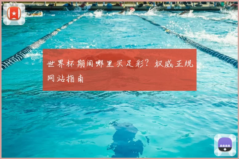 世界杯期间哪里买足彩?权威正规网站指南