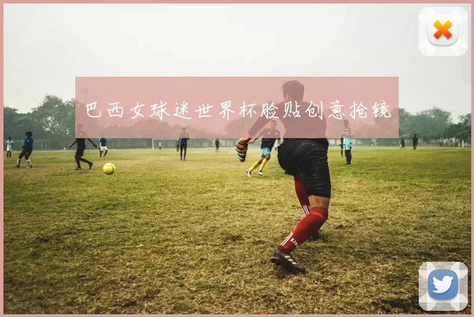 巴西女球迷世界杯脸贴创意抢镜