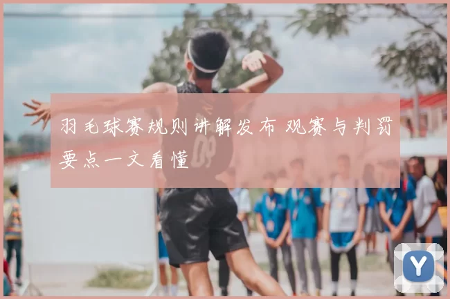 羽毛球赛规则讲解发布 观赛与判罚要点一文看懂