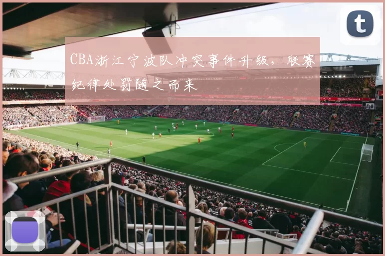 CBA浙江宁波队冲突事件升级，联赛纪律处罚随之而来
