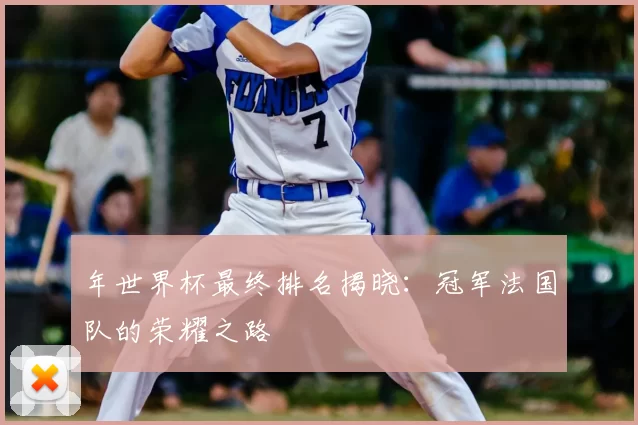 年世界杯最终排名揭晓：冠军法国队的荣耀之路